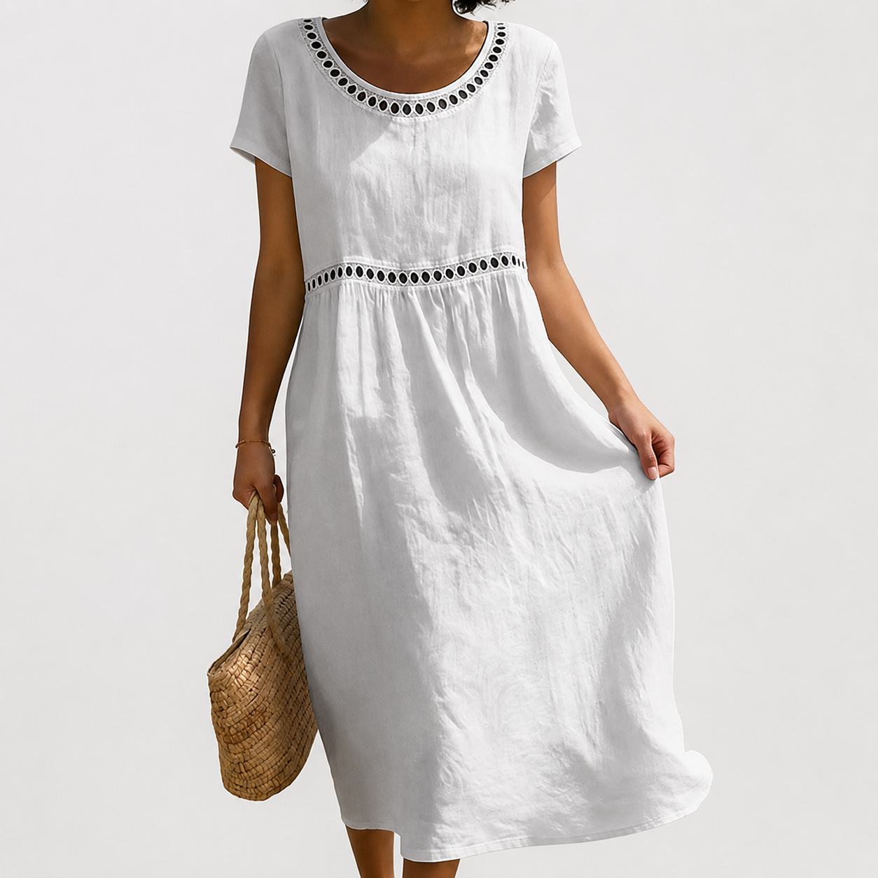 LIVIA | EMBROIDERED DRESS