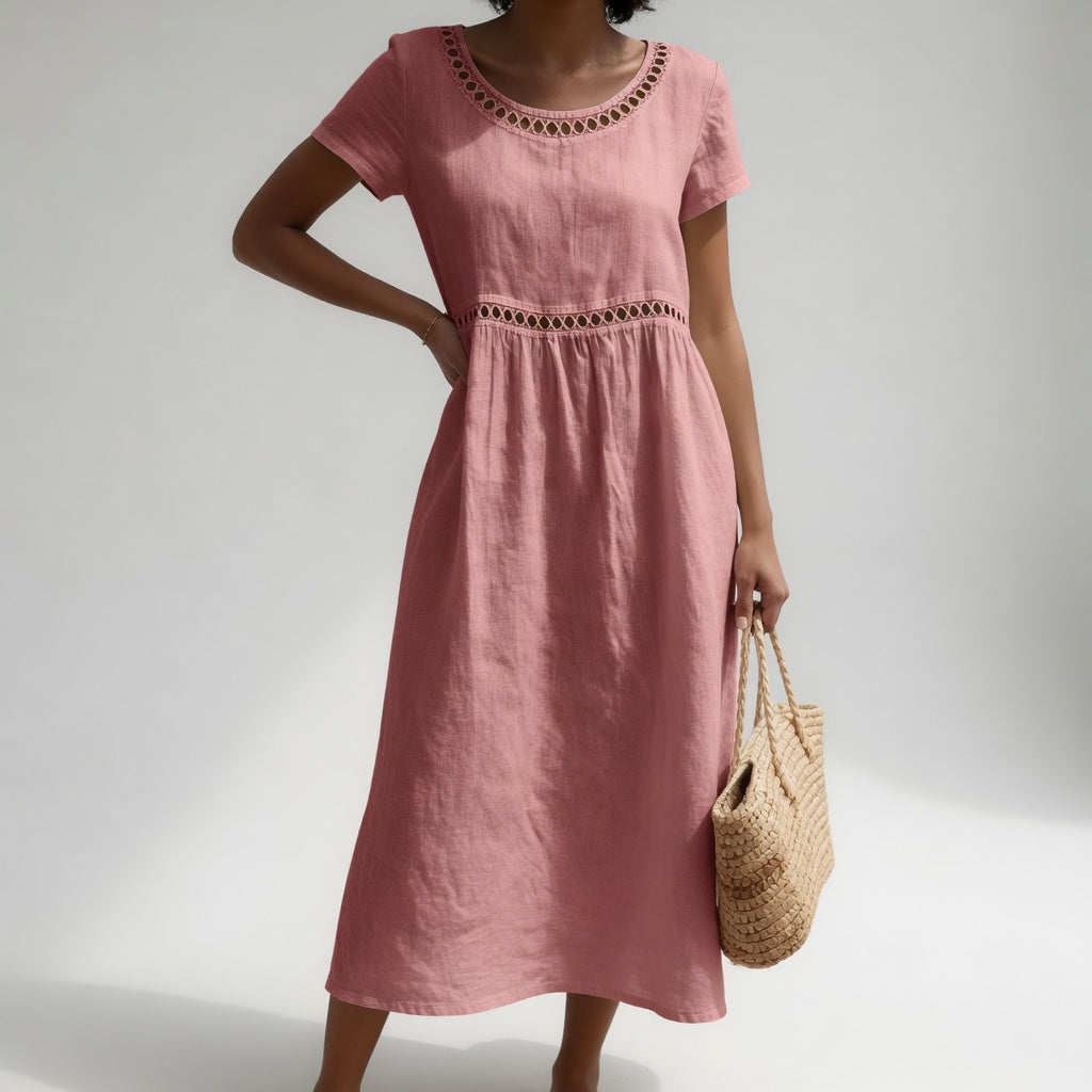 LIVIA | EMBROIDERED DRESS