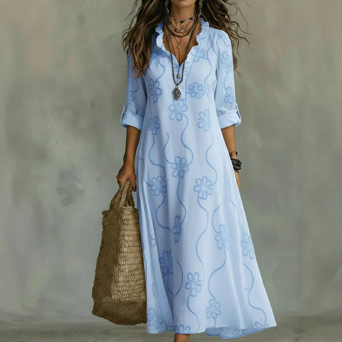 SIENNA™ | TUMMY CONCEALING FLORAL DRESS
