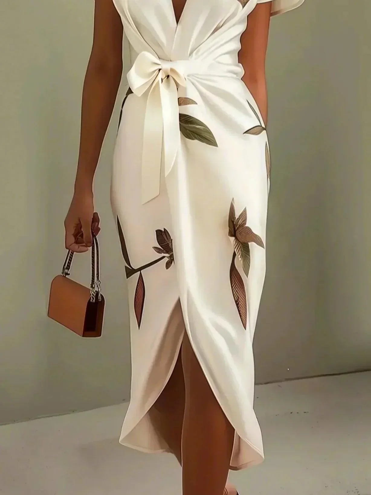 Valeria Lightweight Elegant Wrap Dress