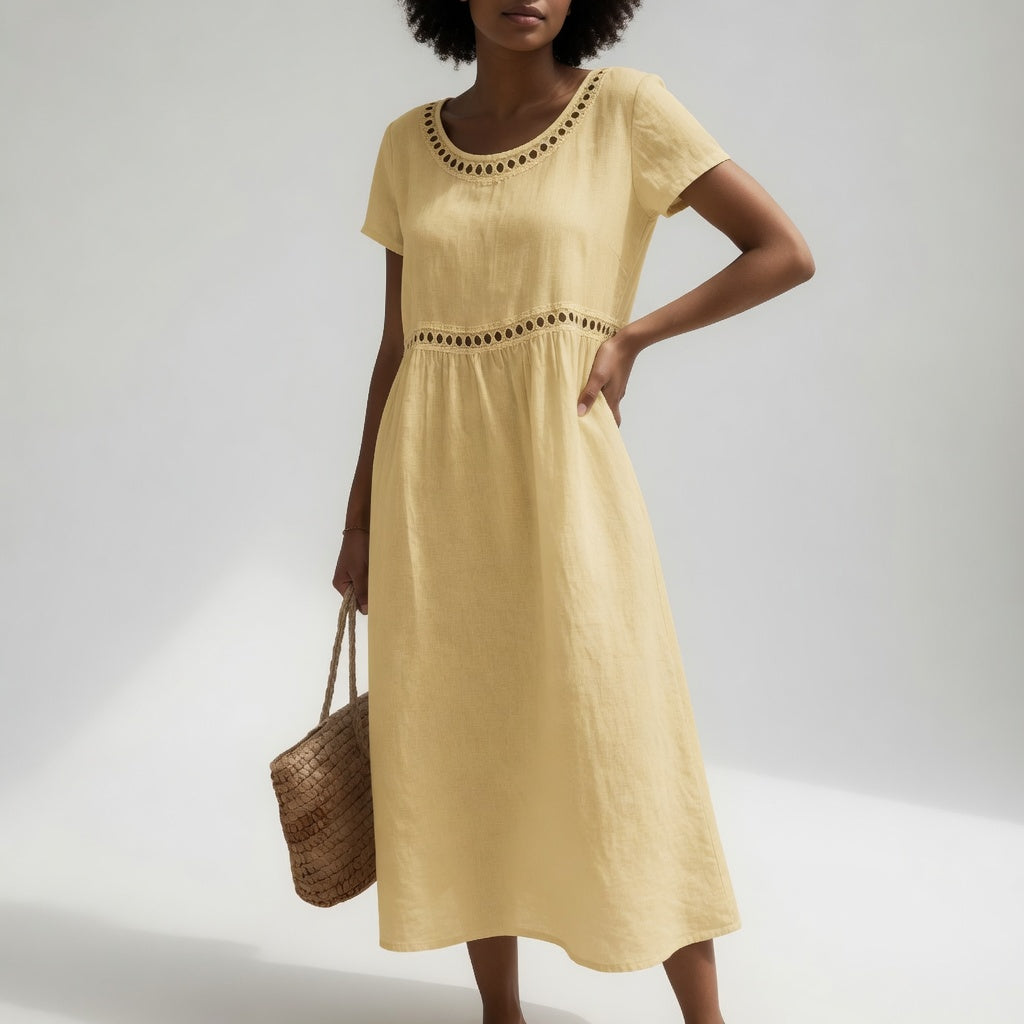 LIVIA | EMBROIDERED DRESS