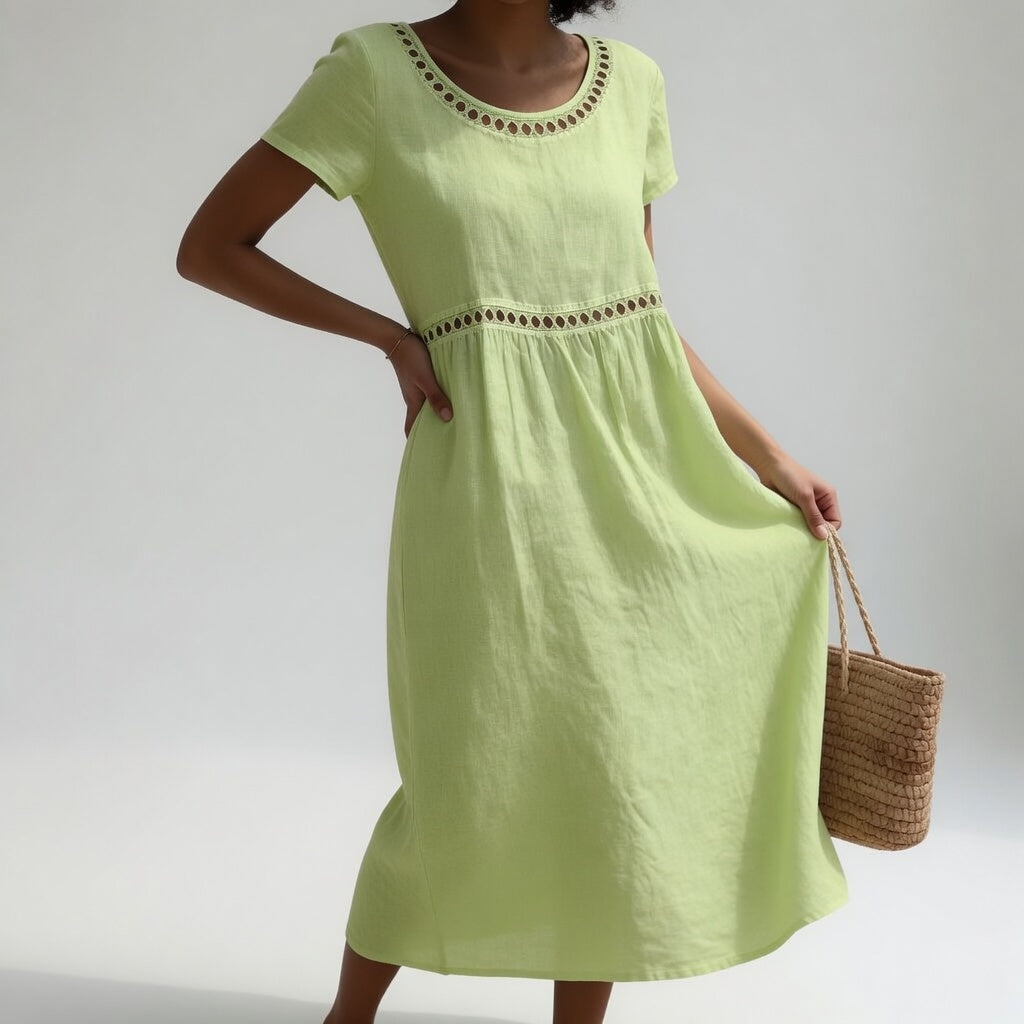 LIVIA | EMBROIDERED DRESS