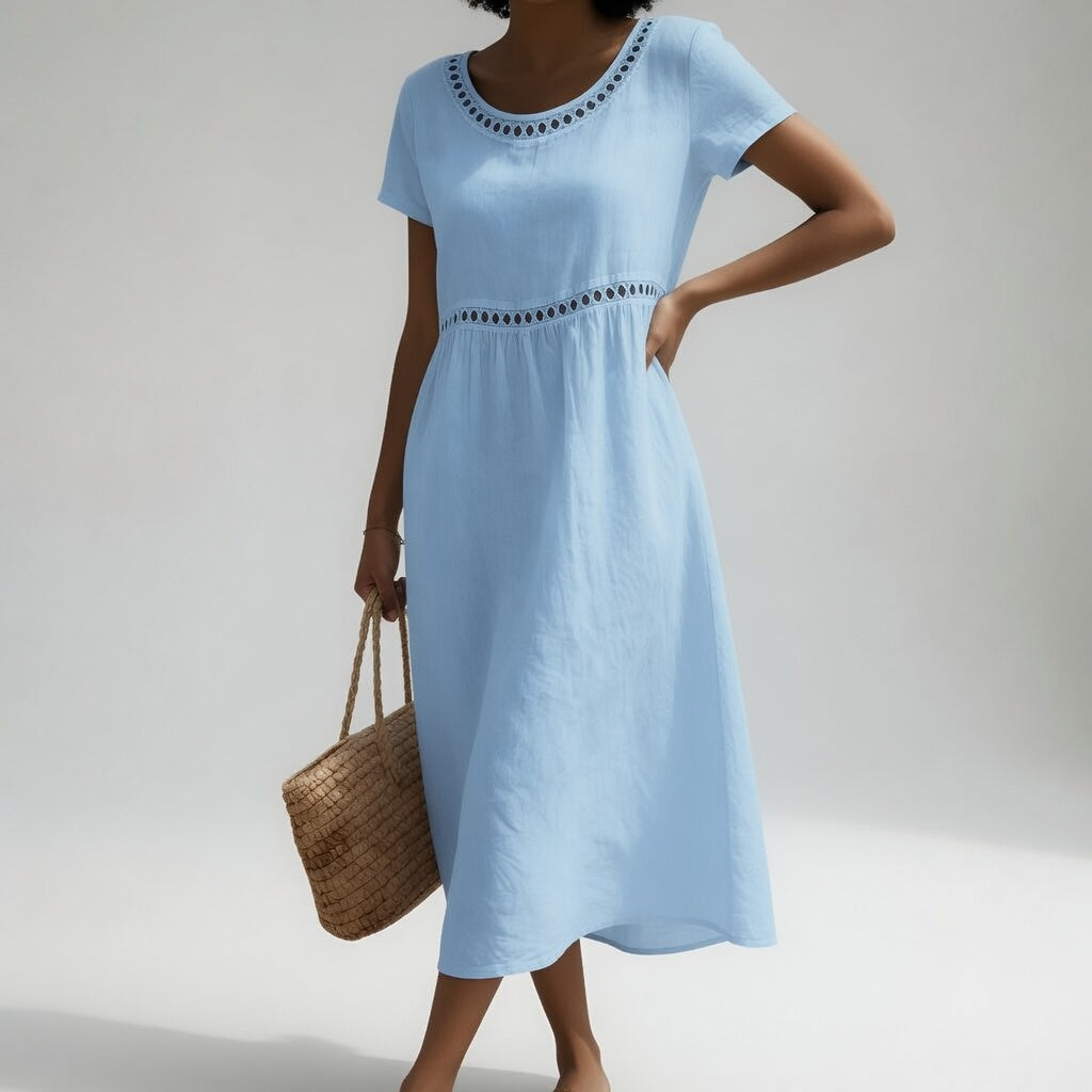 LIVIA | EMBROIDERED DRESS