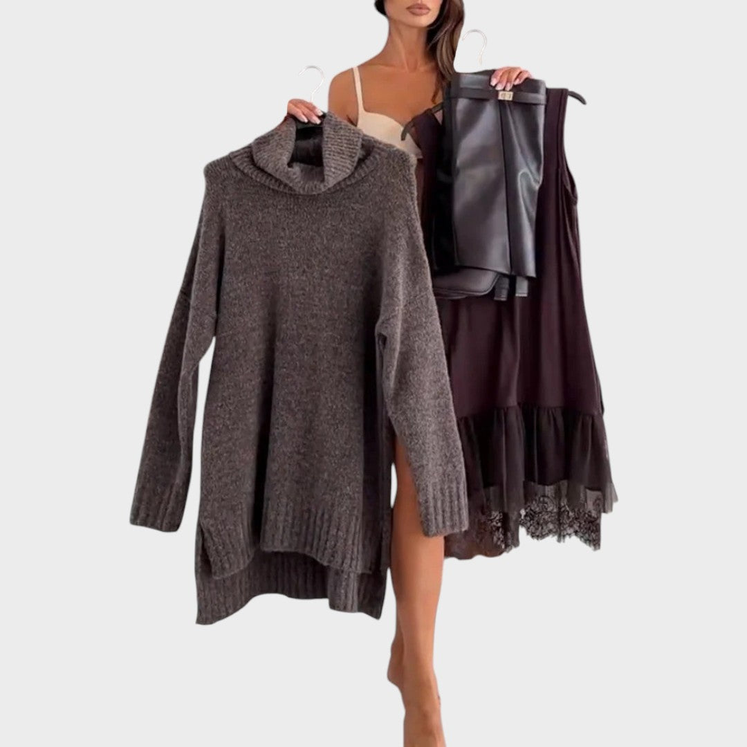 AURORA | SWEATER AND DRESS SET