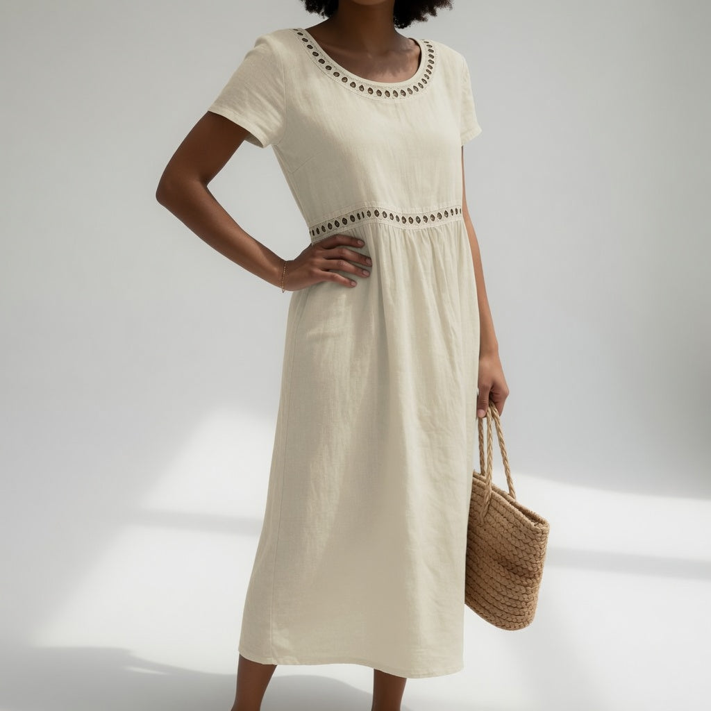LIVIA | EMBROIDERED DRESS