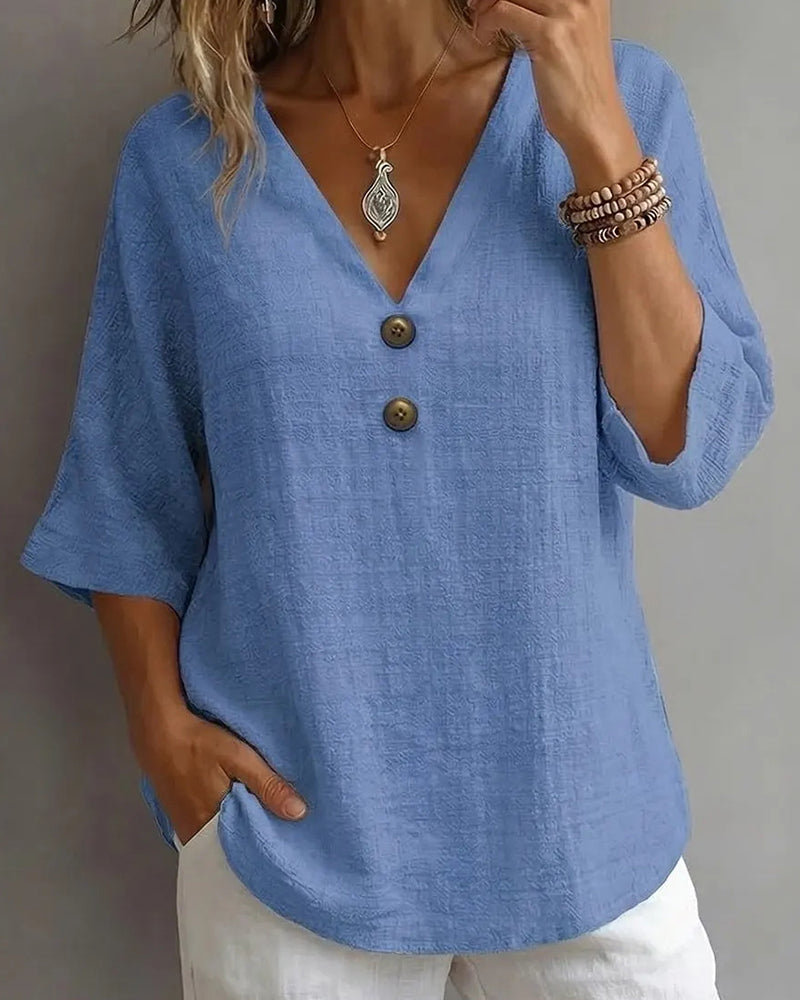 Nadine | Relaxed Textured Blouse