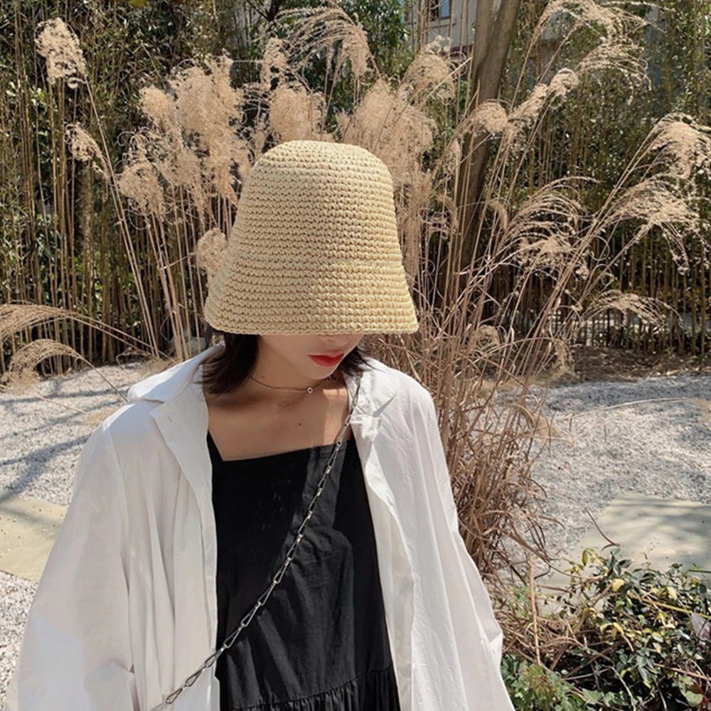 Beatrice Elegant Sun Protection Bucket Hat