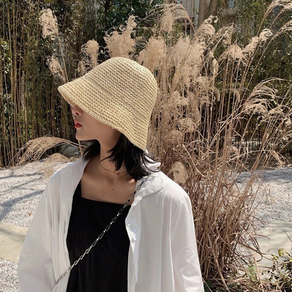 Beatrice Elegant Sun Protection Bucket Hat