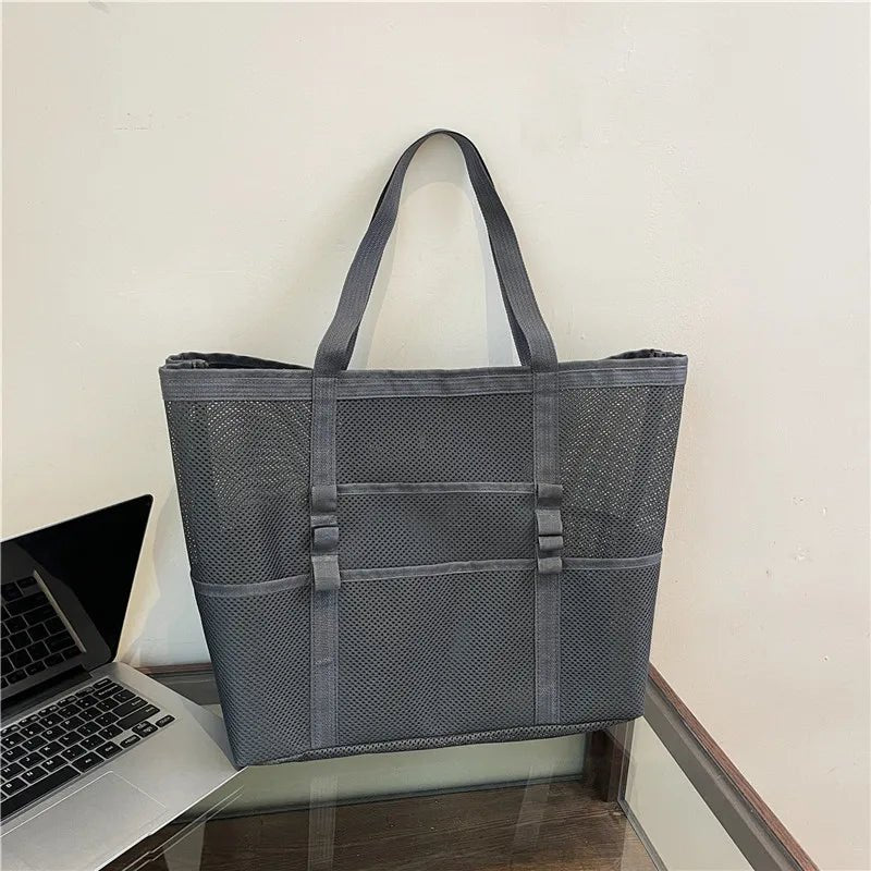 Layla Large Capacity Canvas Beach Tote