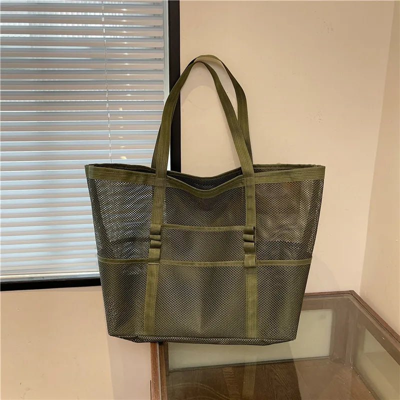 Layla Large Capacity Canvas Beach Tote