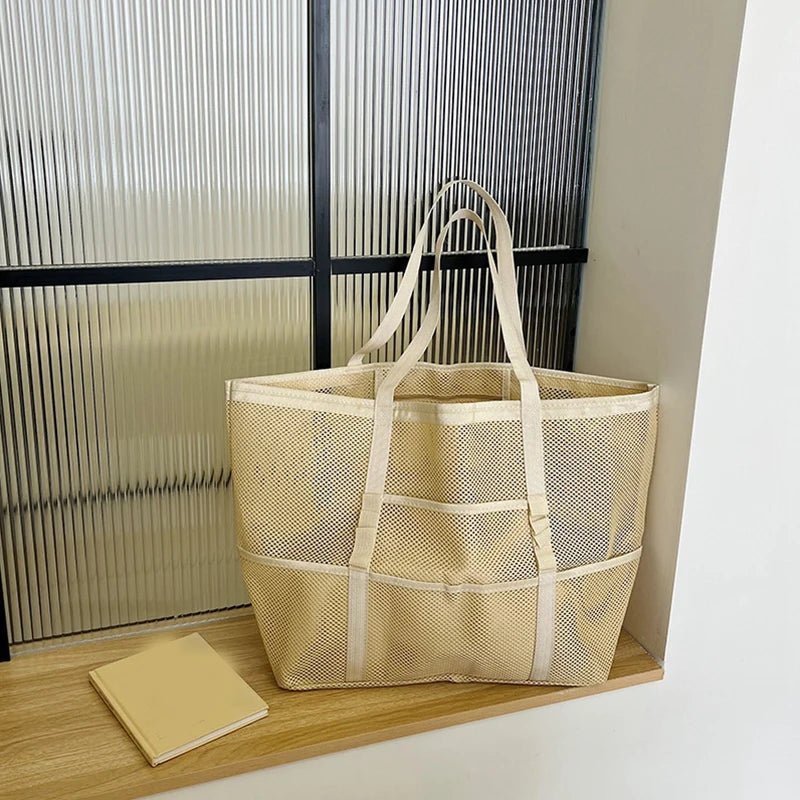 Layla Large Capacity Canvas Beach Tote