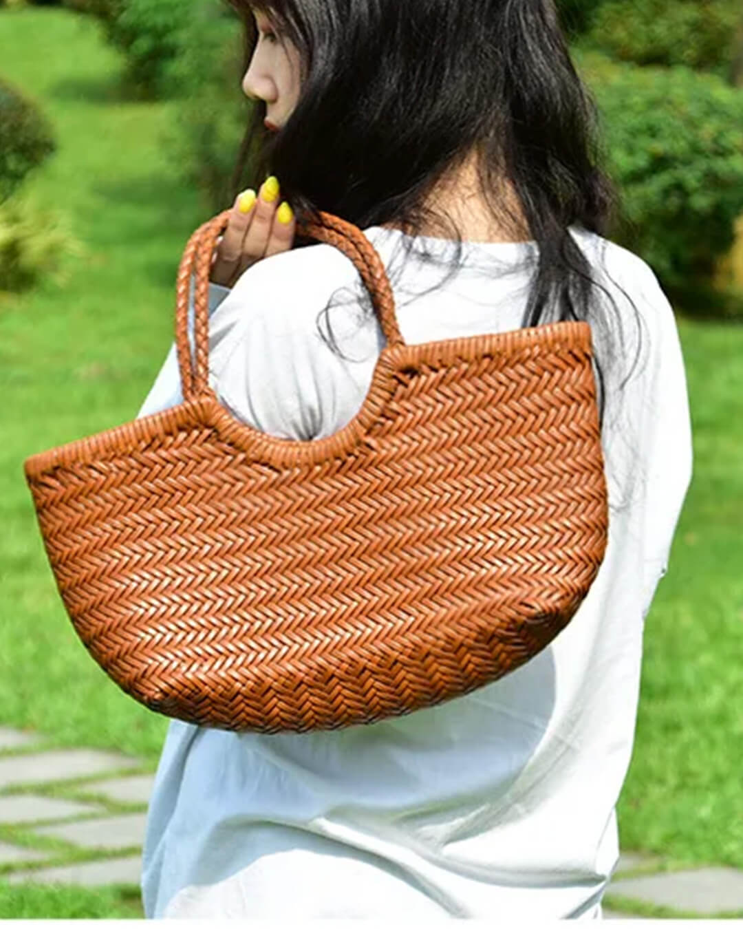 Beatrice Woven Tote Bag