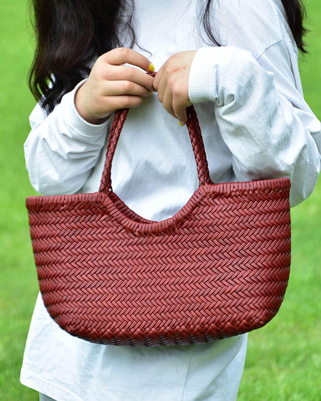 Beatrice Woven Tote Bag