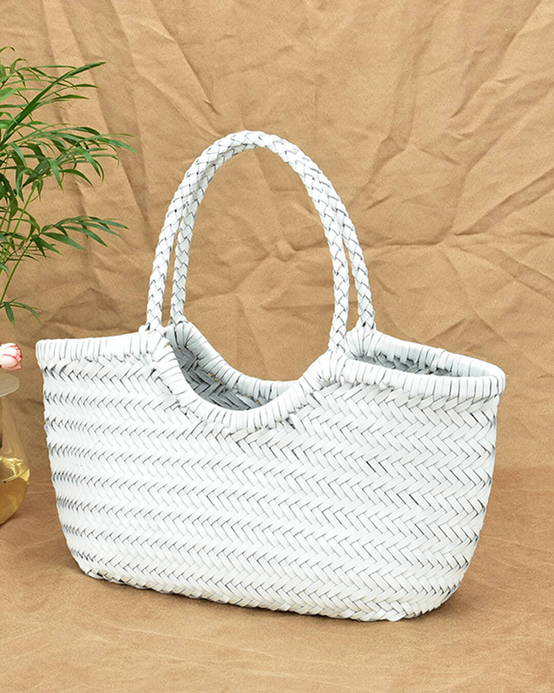 Beatrice Woven Tote Bag