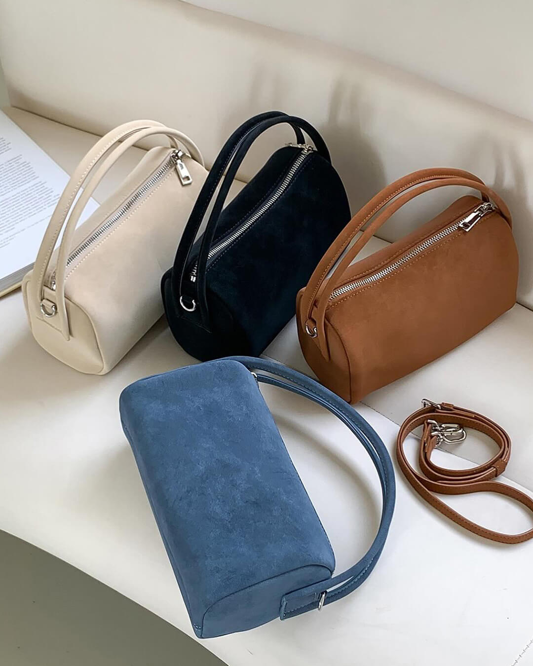 Adavy Vegan Suede Bag