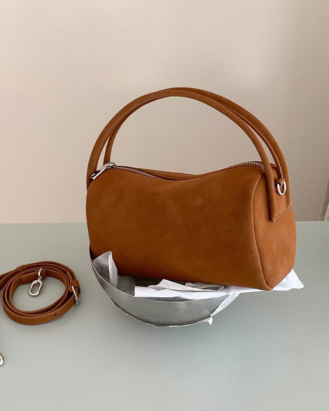 Adavy Vegan Suede Bag