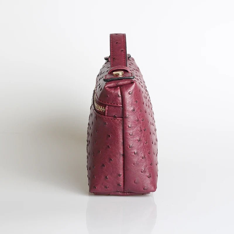 Bianca Ostrich Pattern Bag