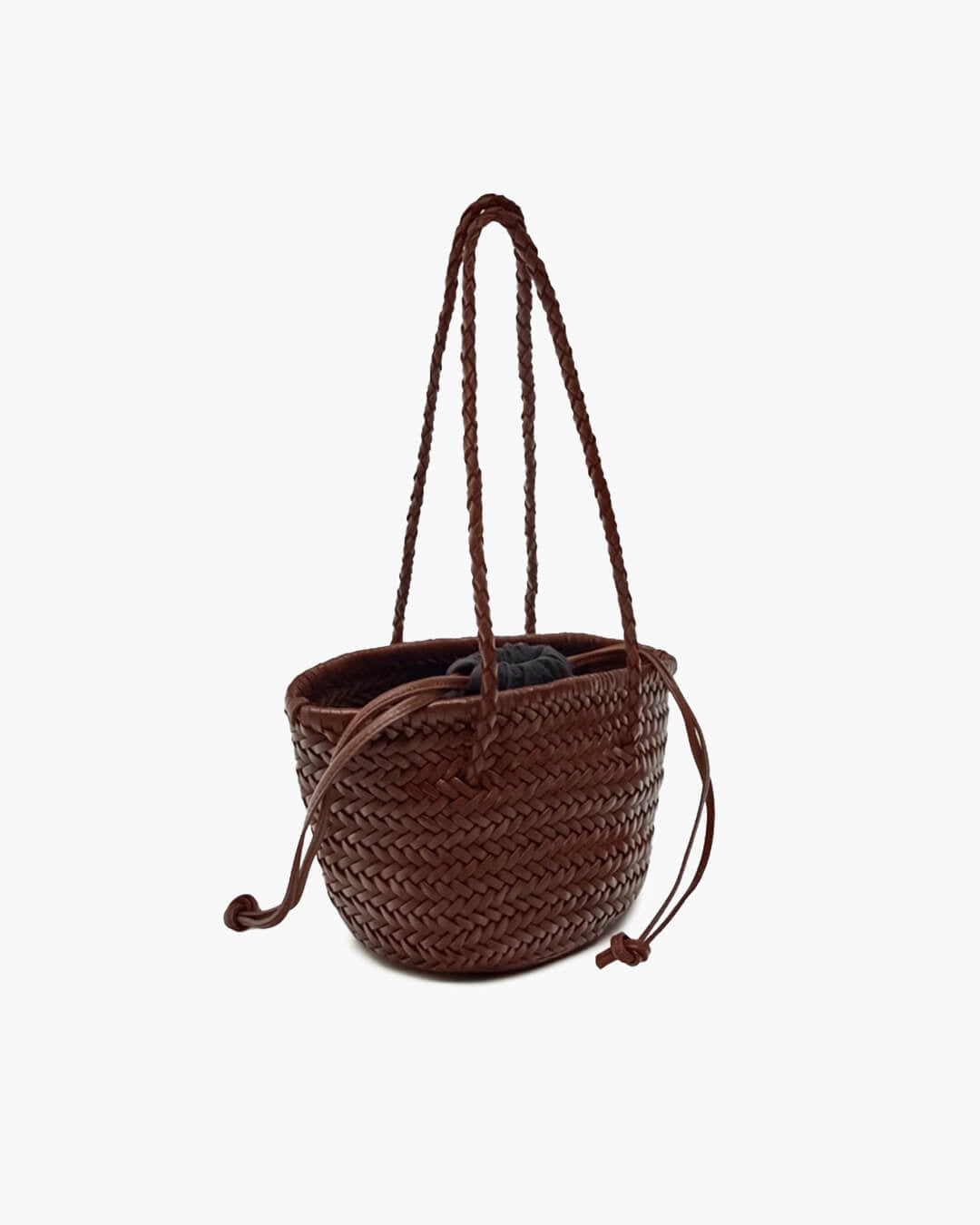 Blair Braided Bucket Shoulder Bag