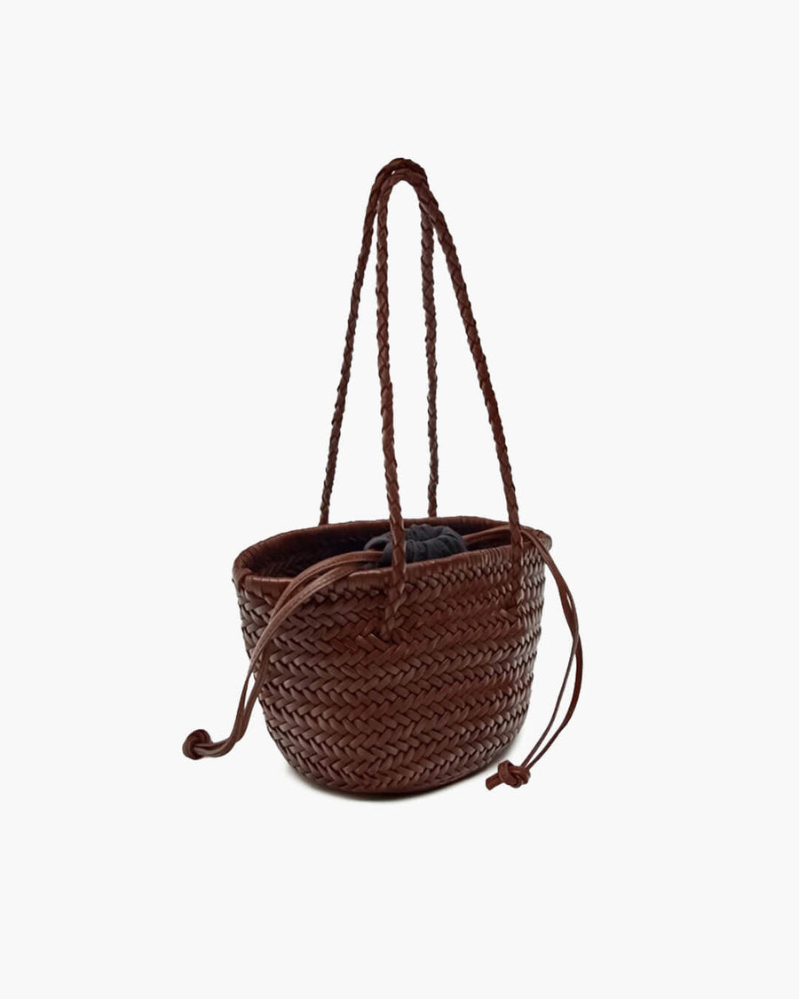 Blair Braided Bucket Shoulder Bag
