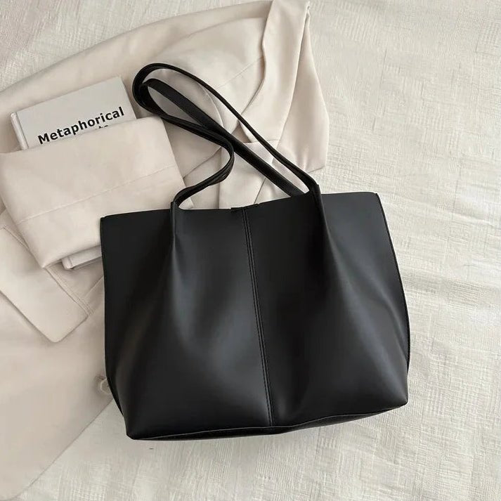 Calista Faux Leather Tote Bag