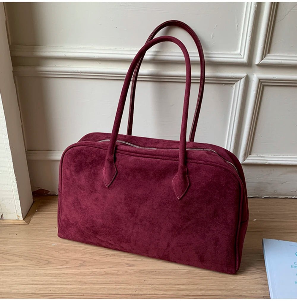 Jenny Suede Shoulder Bag