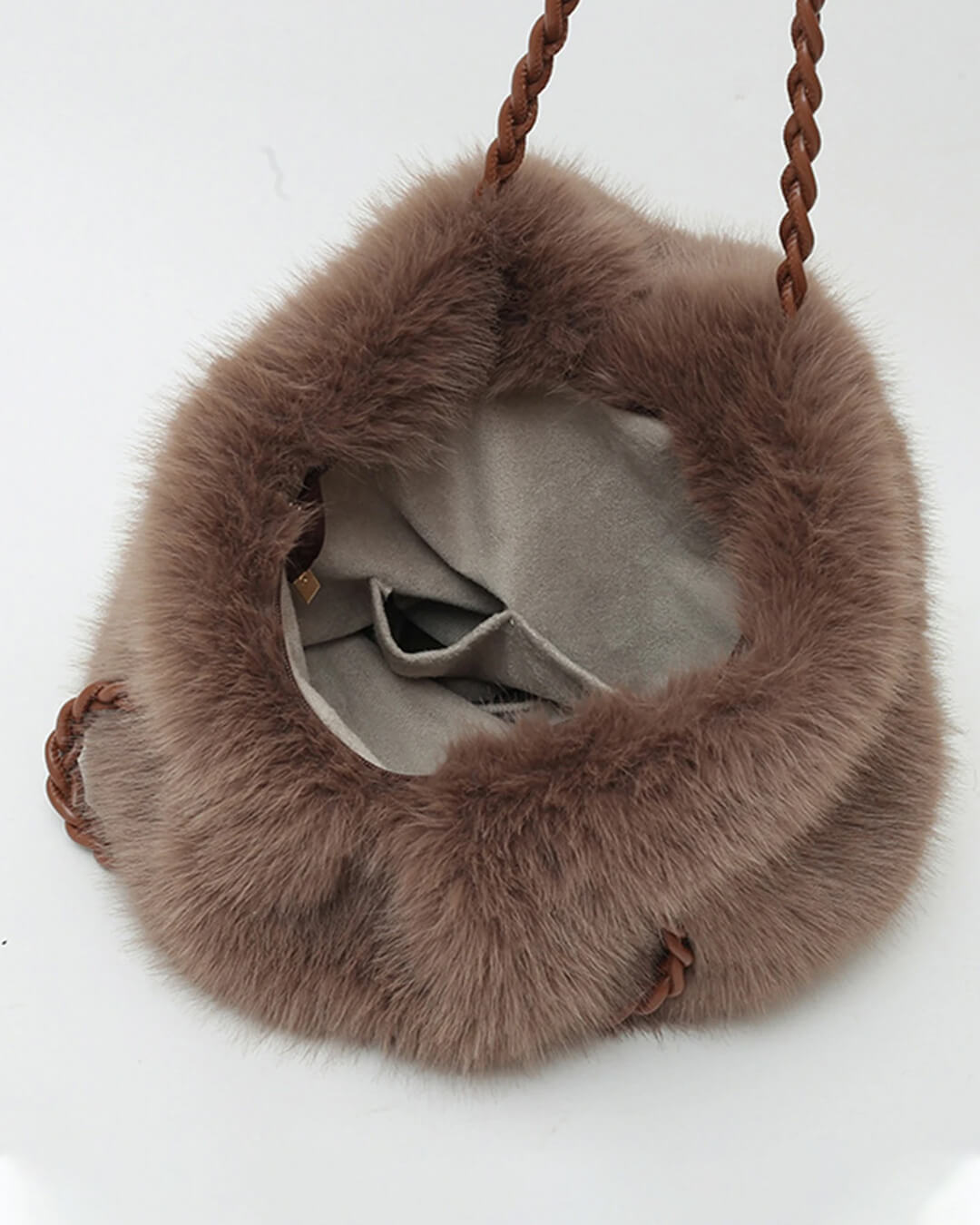 Loreen Faux Fur Tote Bag