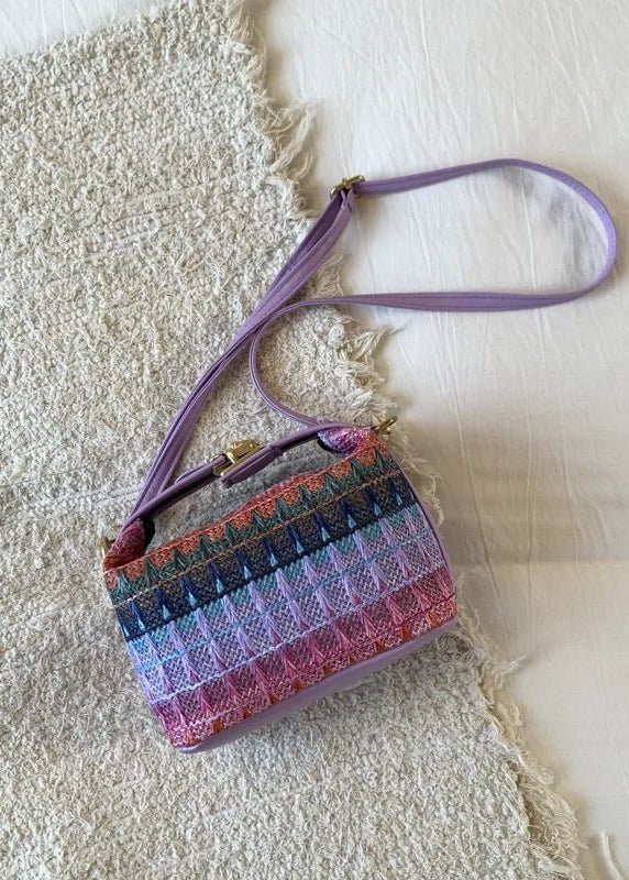 Raphaela Woven Raffia Sling Bag
