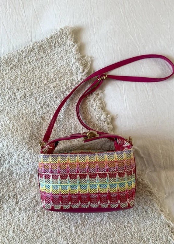 Raphaela Woven Raffia Sling Bag