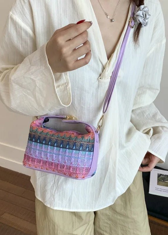 Raphaela Woven Raffia Sling Bag