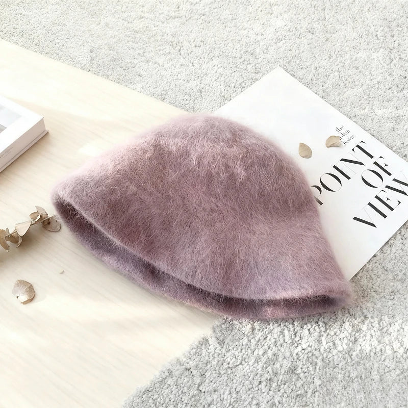 Kyla Fuzzy Bucket Hat