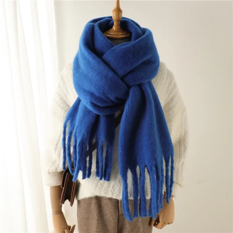 Tanya Tasseled Winter Scarf