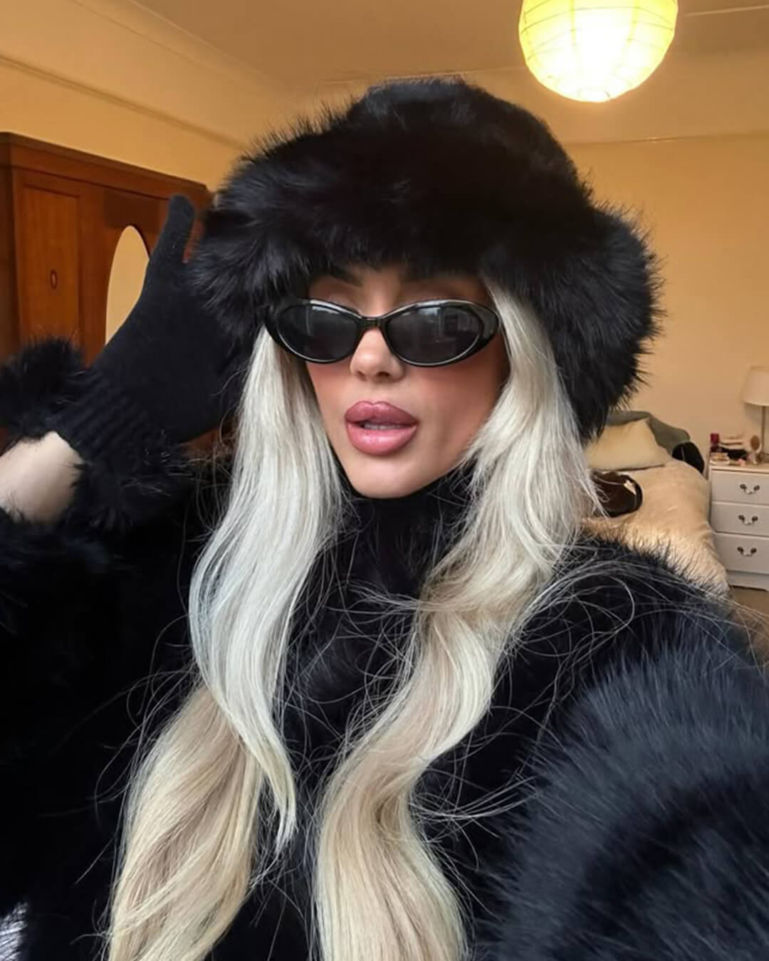 Tracy Faux Fur Hat