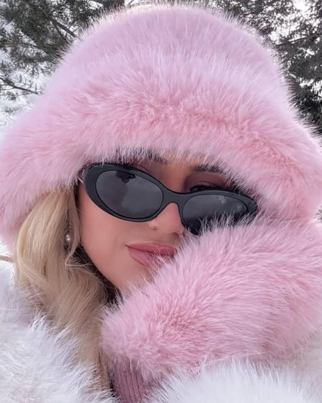 Tracy Faux Fur Hat